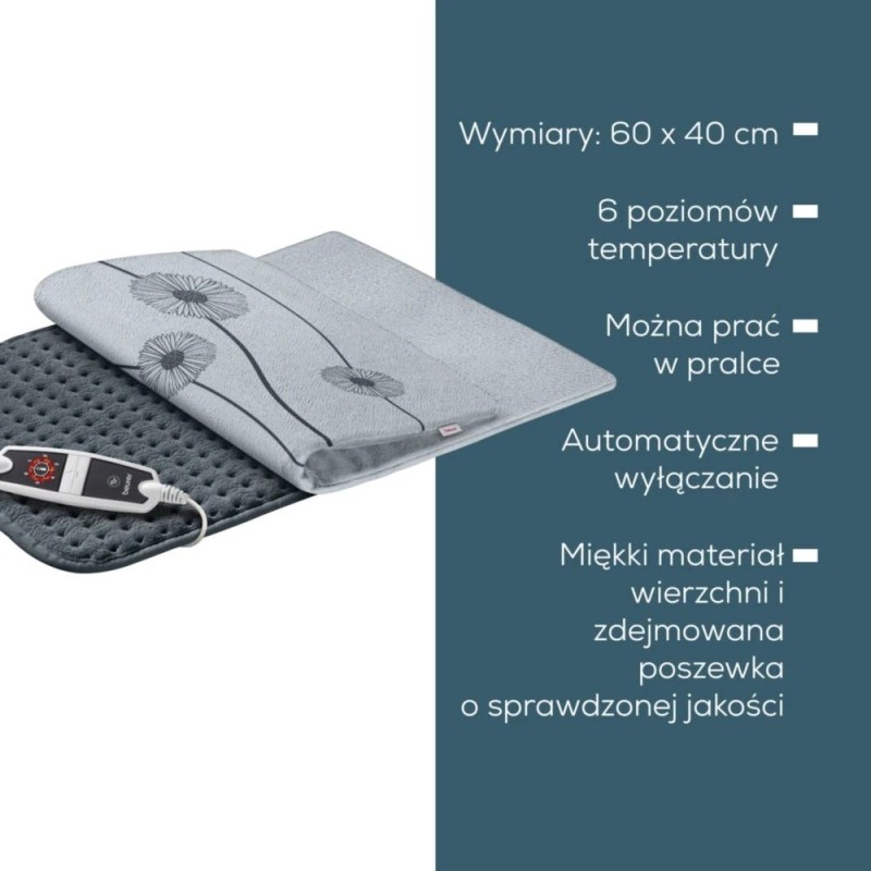 Poduszka elektryczna HK125 XXL Cosy Grey | PartsPC.pl