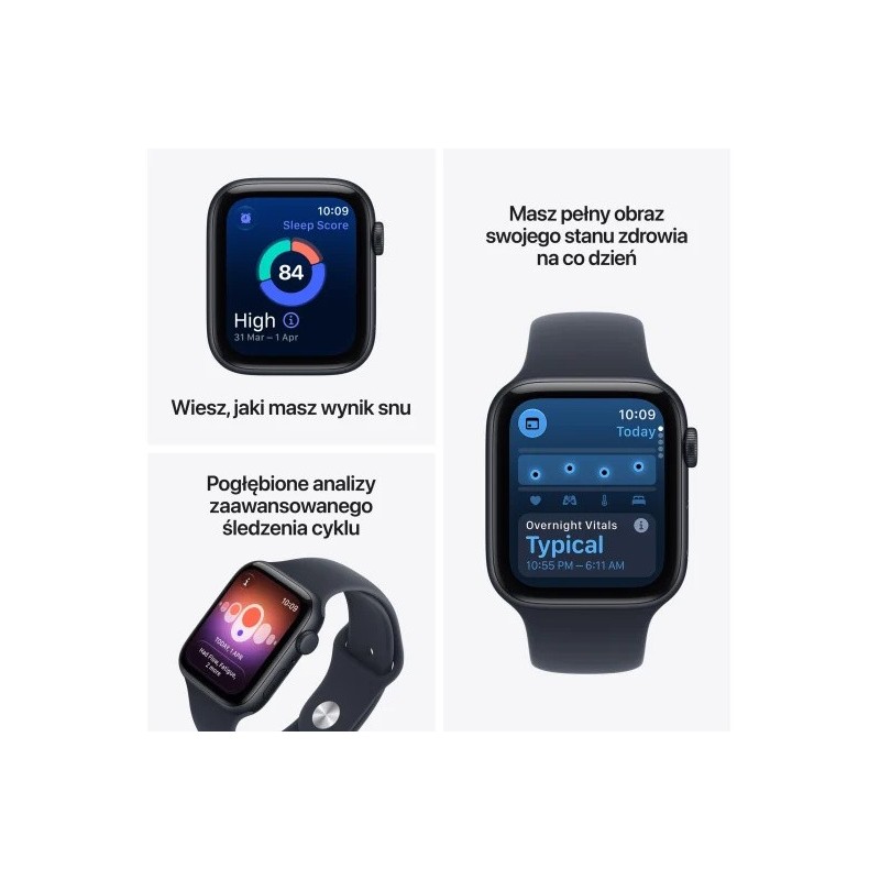Smartwatch Watch SE 3 GPS, koperta 44mm z aluminium w kolorz… | PartsPC.pl