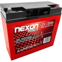 Akumulator żelowy Nexon TN-GEL-22 12V 22Ah - głębokiego rozł… | PartsPC.pl