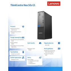 Komputer ThinkCentre Neo 50s G5 SFF 12XD000CPB W11Pro i5-144… | PartsPC.pl