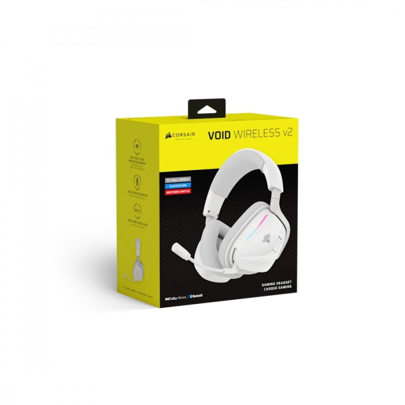 Słuchawki bezprzewodowe Void Wireless v2 Playstation białe | PartsPC.pl