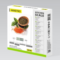 Waga kuchenna szklana "SPICES" MR-1803-NEW | PartsPC.pl