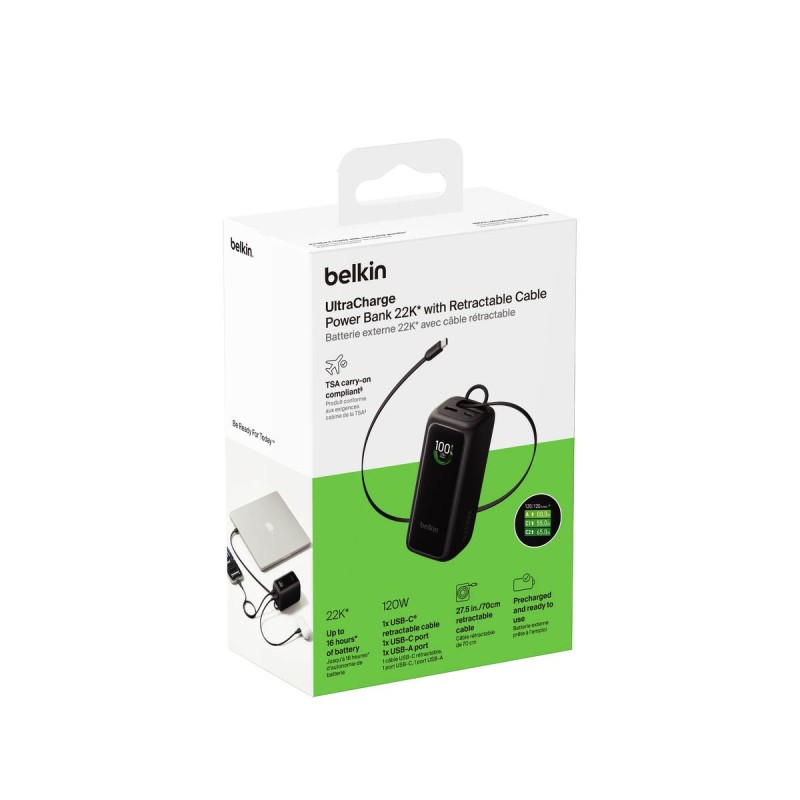 Belkin BPB042HQBK UltraCharge Powerbank 22 000 mAh z wysuwan… | PartsPC.pl