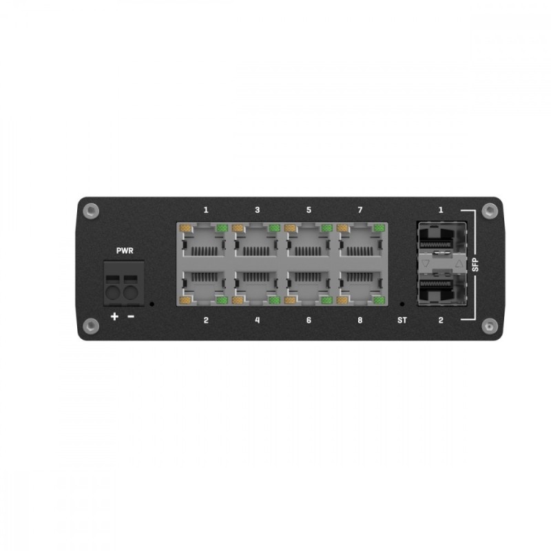 Przełącznik zarządzalny przemysłowy TSW212 2xSFP 8xGbE L2/L3 | PartsPC.pl
