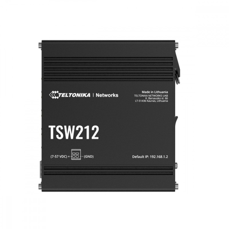 Przełącznik zarządzalny przemysłowy TSW212 2xSFP 8xGbE L2/L3 | PartsPC.pl