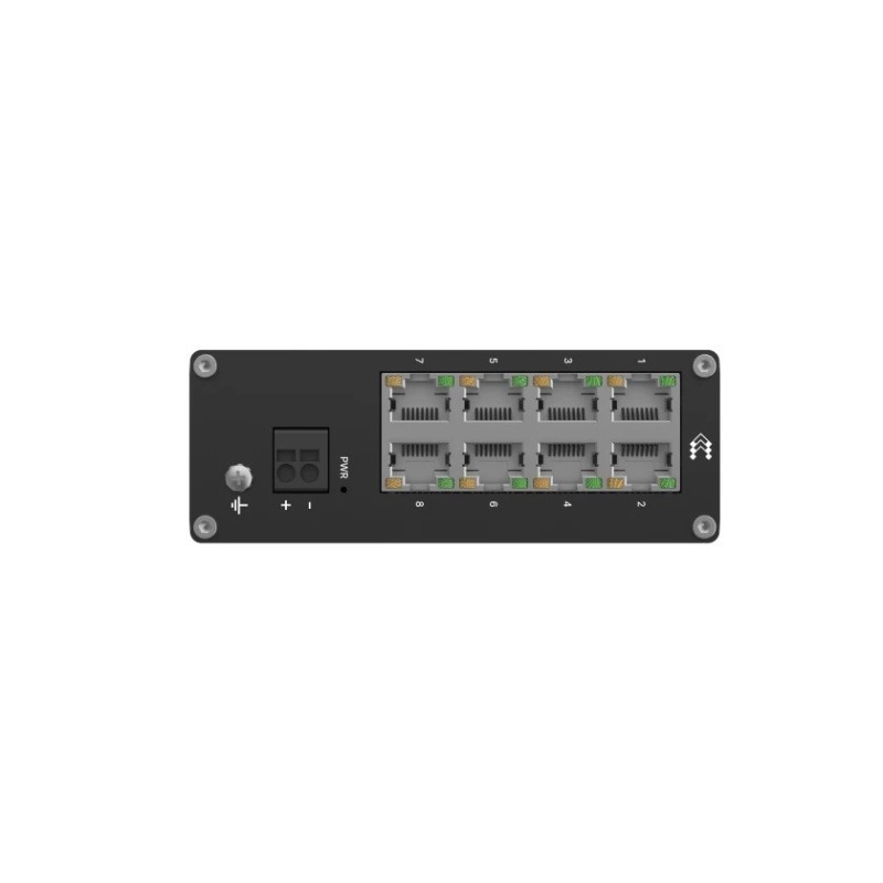 Switch TSW030 8xRJ45 porty 10/100Mbps DIN | PartsPC.pl