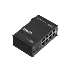 Switch TSW030 8xRJ45 porty 10/100Mbps DIN | PartsPC.pl