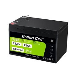 Akumulator CUBE LiFePO4 12Ah 12V/12.8V 153.6Wh | PartsPC.pl