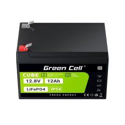 Akumulator CUBE LiFePO4 12Ah 12V/12.8V 153.6Wh | PartsPC.pl