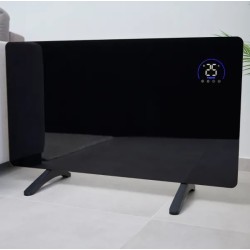 Grzejnik elektryczny na podczerwień czarny MUG-23 | PartsPC.pl