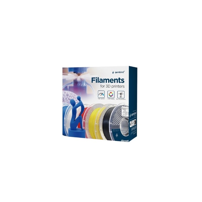 Filament PLA ekstra elastyczny, 1,75 mm, 1 kg, czarny | PartsPC.pl