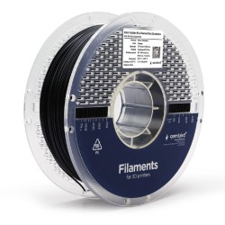 Filament PLA ekstra elastyczny, 1,75 mm, 1 kg, czarny | PartsPC.pl