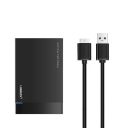 Obudowa dysku 2,5 cala SATA USB 3.0 czarna | PartsPC.pl
