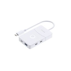 HUB USB-C 5-w-1 z bezprzewodowym HDMI DUP-501 | PartsPC.pl