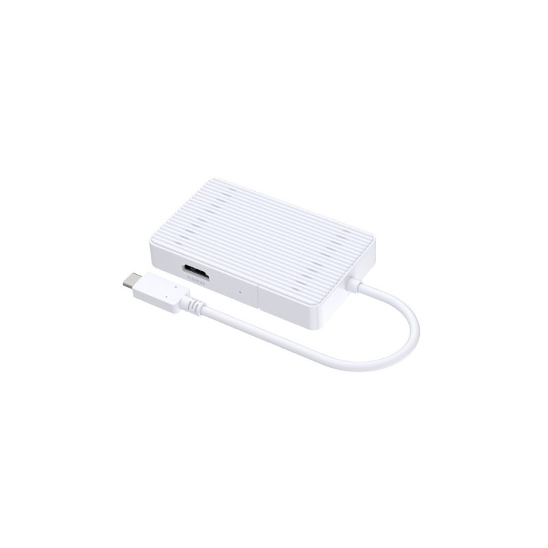 HUB USB-C 5-w-1 z bezprzewodowym HDMI DUP-501 | PartsPC.pl