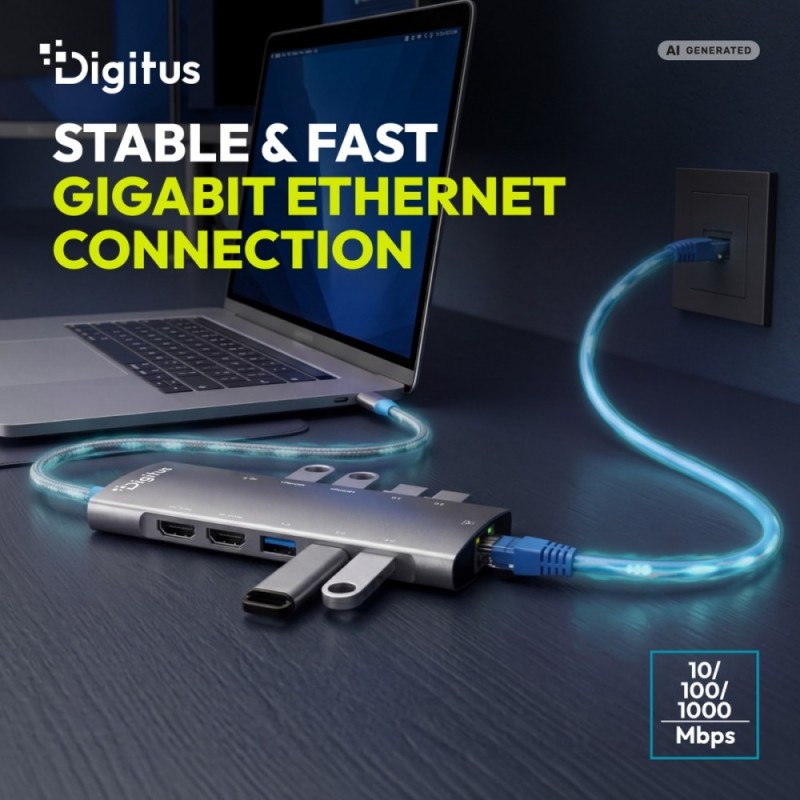 Stacja dokująca USB-C 11-portowa, HDMI 8K/30Hz + HDMI 4K/60H… | PartsPC.pl