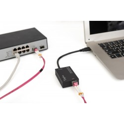 Karta sieciowa USB 3.0 typ A na Gigabit SFP, adapter światło… | PartsPC.pl