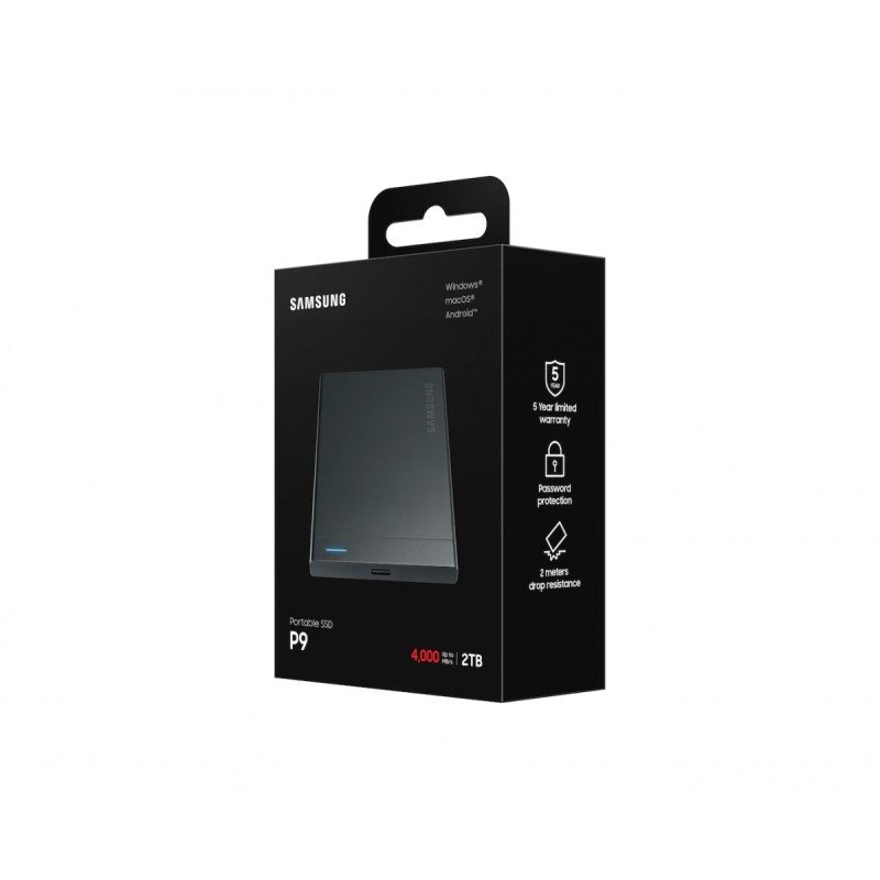 Dysk SSD Portable P9 2TB USB4.0 GEN 3x2 MU-PJ2T0G/WW | PartsPC.pl