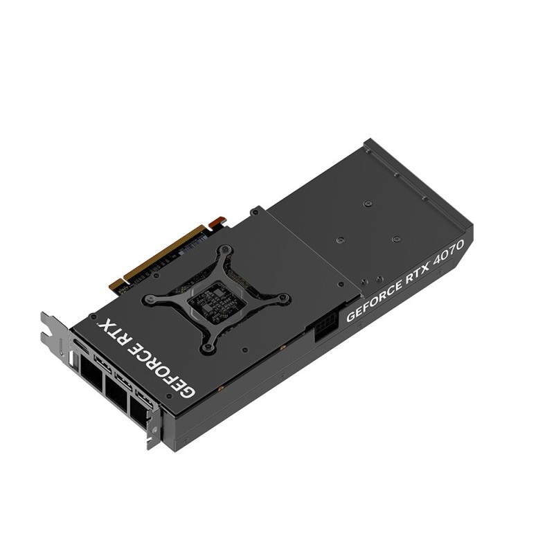 Karta graficzna GeForce RTX 4070 12GB VCG407112BLXPB1 | PartsPC.pl