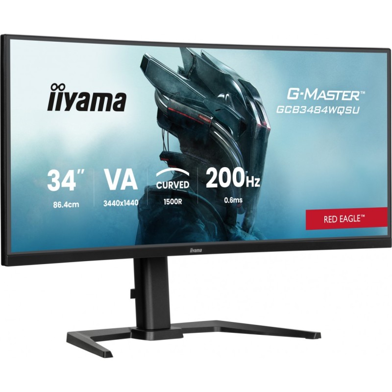 Monitor G-Master 34 cale GCB3484WQSU-B2,VA,UWQHD,200Hz,1500R… | PartsPC.pl