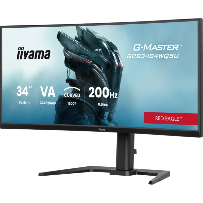Monitor G-Master 34 cale GCB3484WQSU-B2,VA,UWQHD,200Hz,1500R… | PartsPC.pl