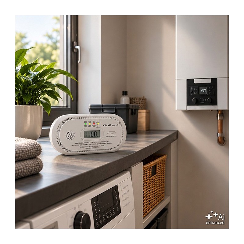 Czujnik tlenku węgla | detektor CO | alarm 85dB | PartsPC.pl