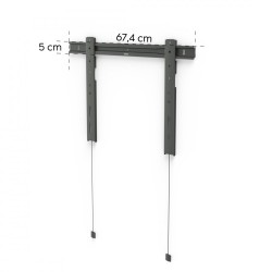 Uchwyt LCD/LED 600x400 90 cali Ultra slim | PartsPC.pl