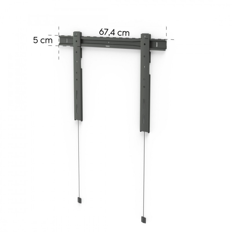 Uchwyt LCD/LED 600x400 90 cali Ultra slim | PartsPC.pl