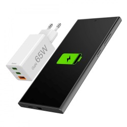 Ładowarka sieciowa 65W Gan PD/QC | PartsPC.pl