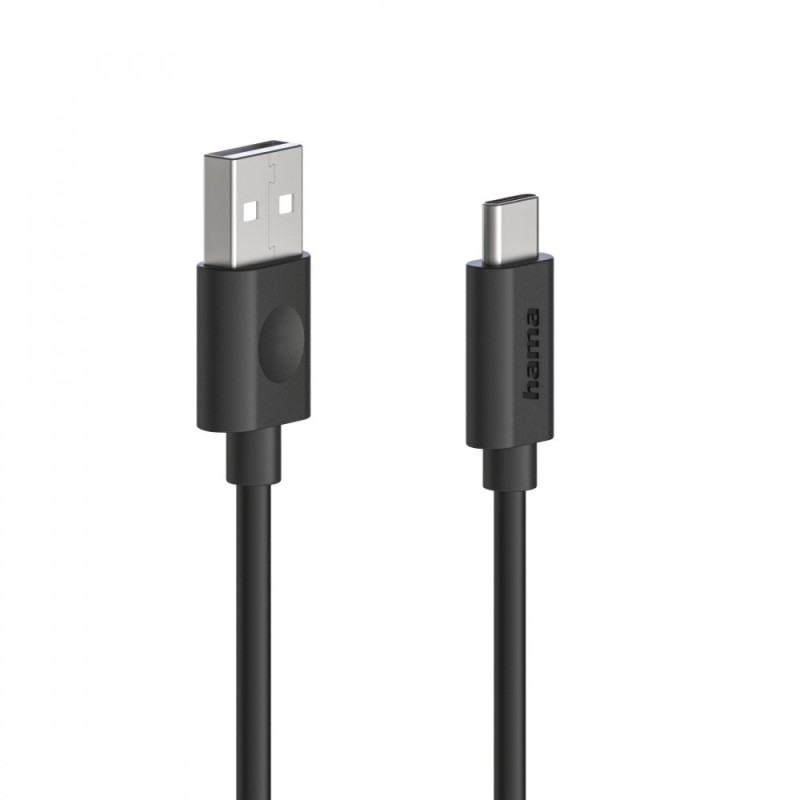 Kabel usb-a usb-c entry level 60W 1,2m czarny | PartsPC.pl