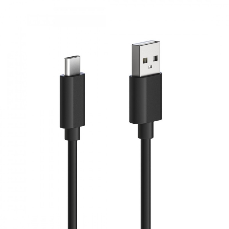 Kabel usb-a usb-c entry level 60W 1,2m czarny | PartsPC.pl