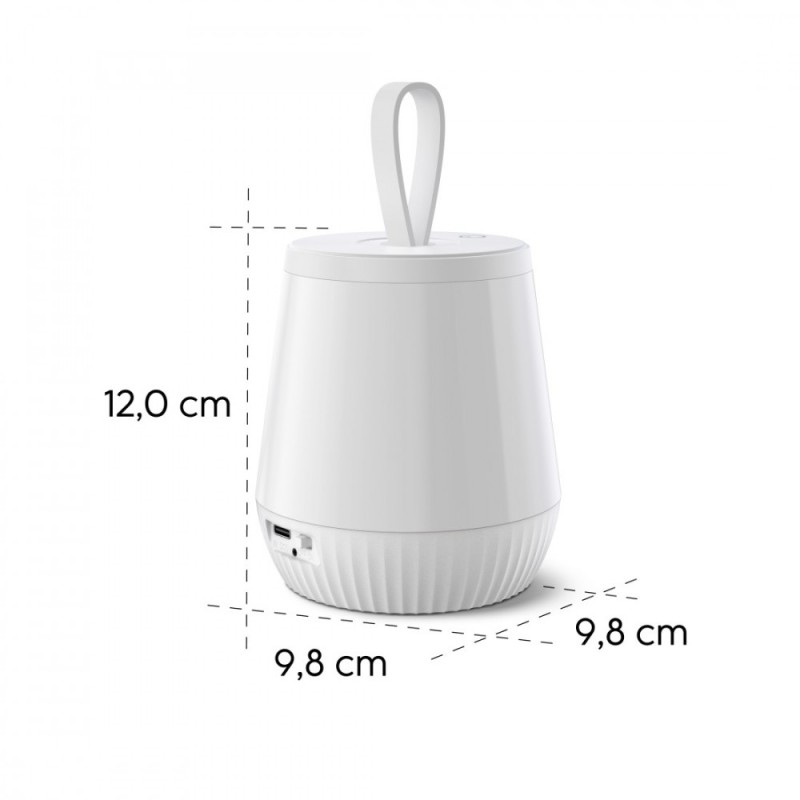 Lampka nocna LED mobile IP44 ładowalna | PartsPC.pl