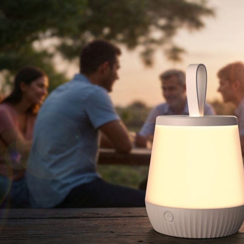 Lampka nocna LED mobile IP44 ładowalna | PartsPC.pl