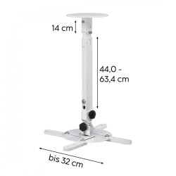 Uniwersalny uchwyt do projektora obrotowy | PartsPC.pl