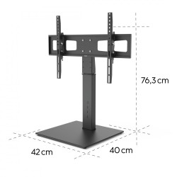 Stojak do TV 75 cali max 40kg obrotowy, regulowana wysokość | PartsPC.pl