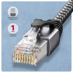ADE-AM20 USB-A Gigabit Ethernet adapter z zintegrowanym kabl… | PartsPC.pl