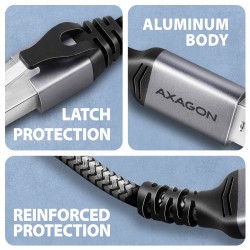 ADE-AM20 USB-A Gigabit Ethernet adapter z zintegrowanym kabl… | PartsPC.pl
