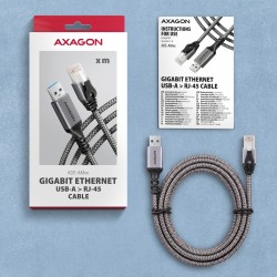 ADE-AM20 USB-A Gigabit Ethernet adapter z zintegrowanym kabl… | PartsPC.pl