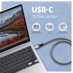 ADE-CM30 USB-C Gigabit Ethernet adapter z zintegrowanym kabl… | PartsPC.pl