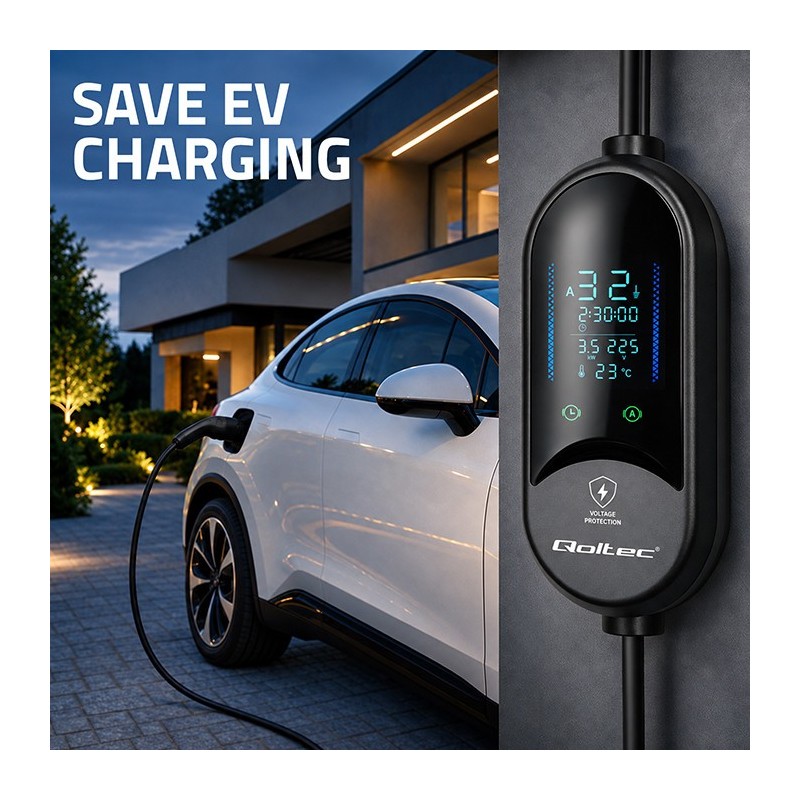 Ładowarka do samochodu elektrycznego | 7kW | 230V | CEE 32A | PartsPC.pl
