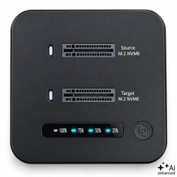Stacja dokująca dysków SSD M.2 NVMe | PCIe | DUAL 2x8TB | US… | PartsPC.pl