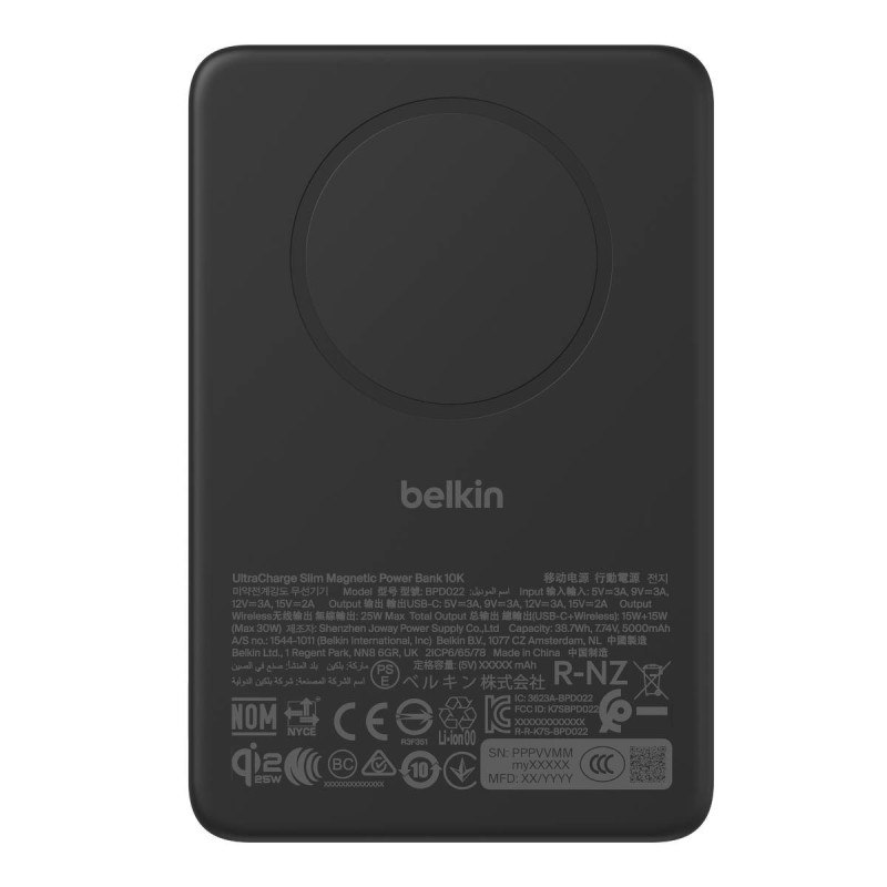Belkin UltraCharge Powerbank 10000 mAh, magnetyczny Qi2 25W,… | PartsPC.pl