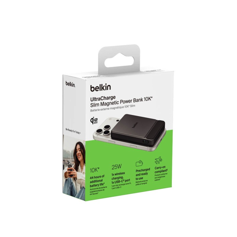 Belkin UltraCharge Powerbank 10000 mAh, magnetyczny Qi2 25W,… | PartsPC.pl