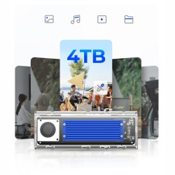 Orico Obudowa na dysk M.2 NVMe, USB-C 20Gbps | PartsPC.pl