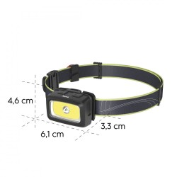 Latarka czołowa led hl240 240lm 7 trybow świecenia | PartsPC.pl