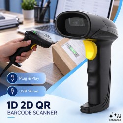 Czytnik kodów kreskowych 1D 2D | QR | EAN | USB