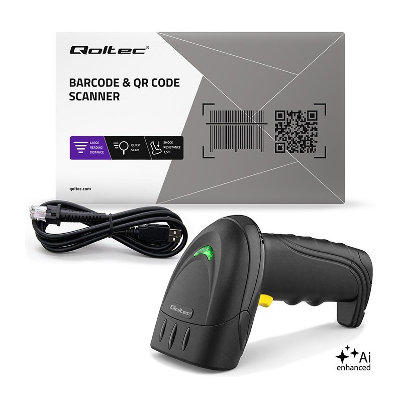 Czytnik kodów kreskowych 1D 2D | QR | EAN | USB