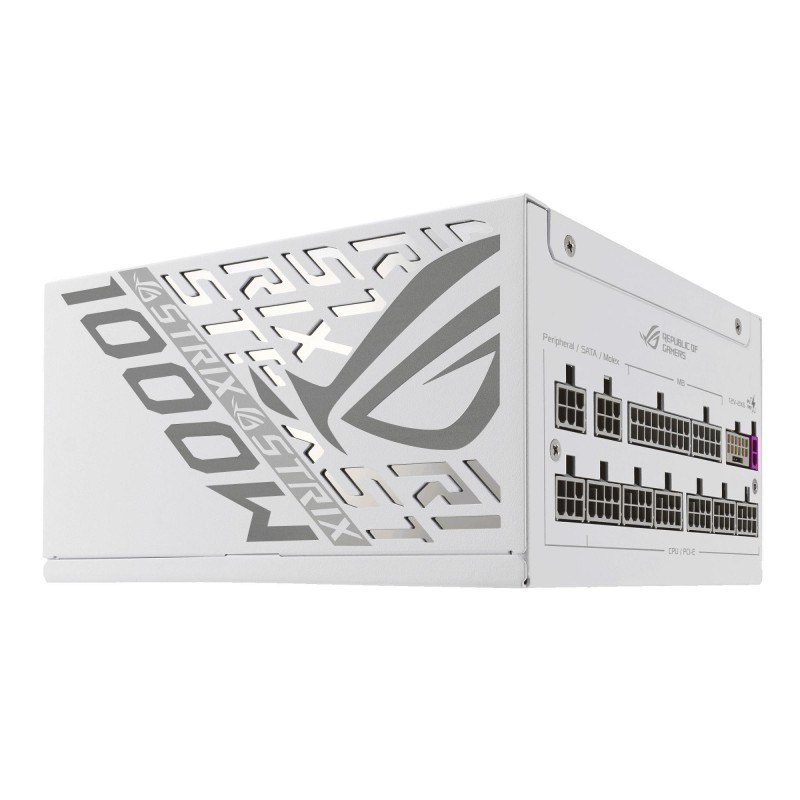 Zasilacz Asus ROG Strix 1000W Platinum Gaming White Edition (ROG Equalizer) 80Plus Platinum aPFC