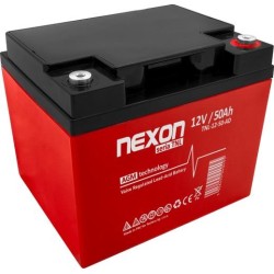 Akumulator żelowy Nexon AGM 12V 50Ah Long Life (12l) - głębo… | PartsPC.pl