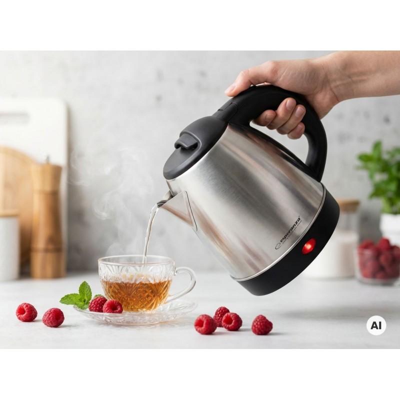 Esperanza Czajnik elektryczny Spring 1.0L inox | PartsPC.pl